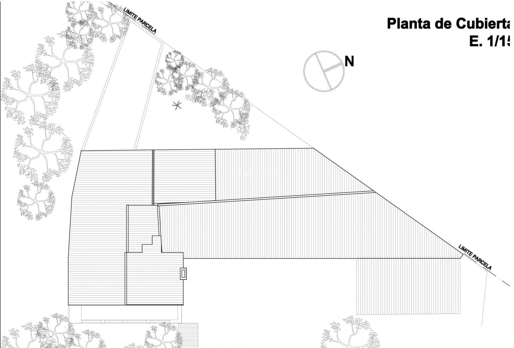 Planta de cubierta